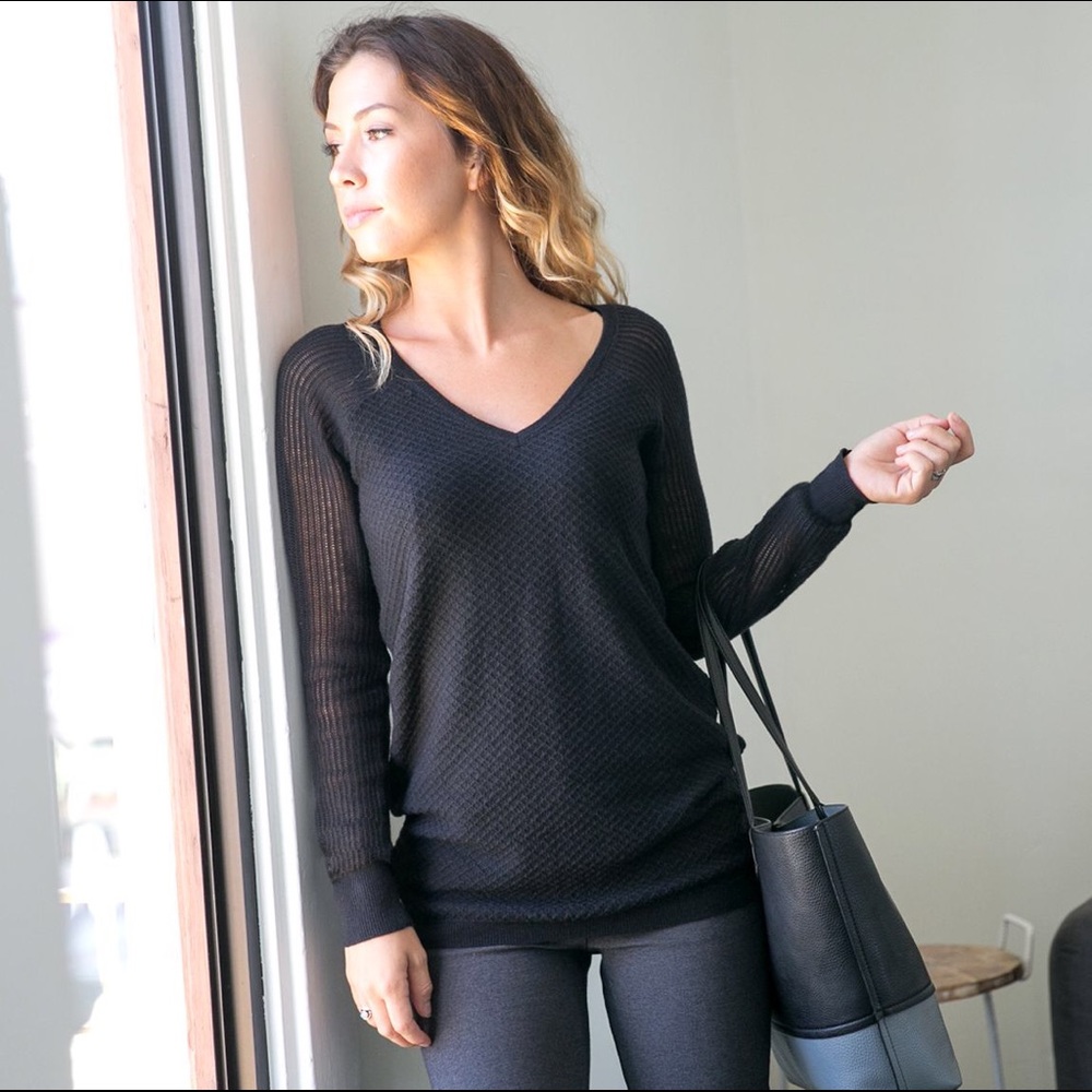 Cashmere Betabrand V-neck Sweater